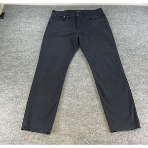 Lucky Brand 121 Slim Straight Pants Mens 36x30 Navy Stretch Denim Jeans Casual